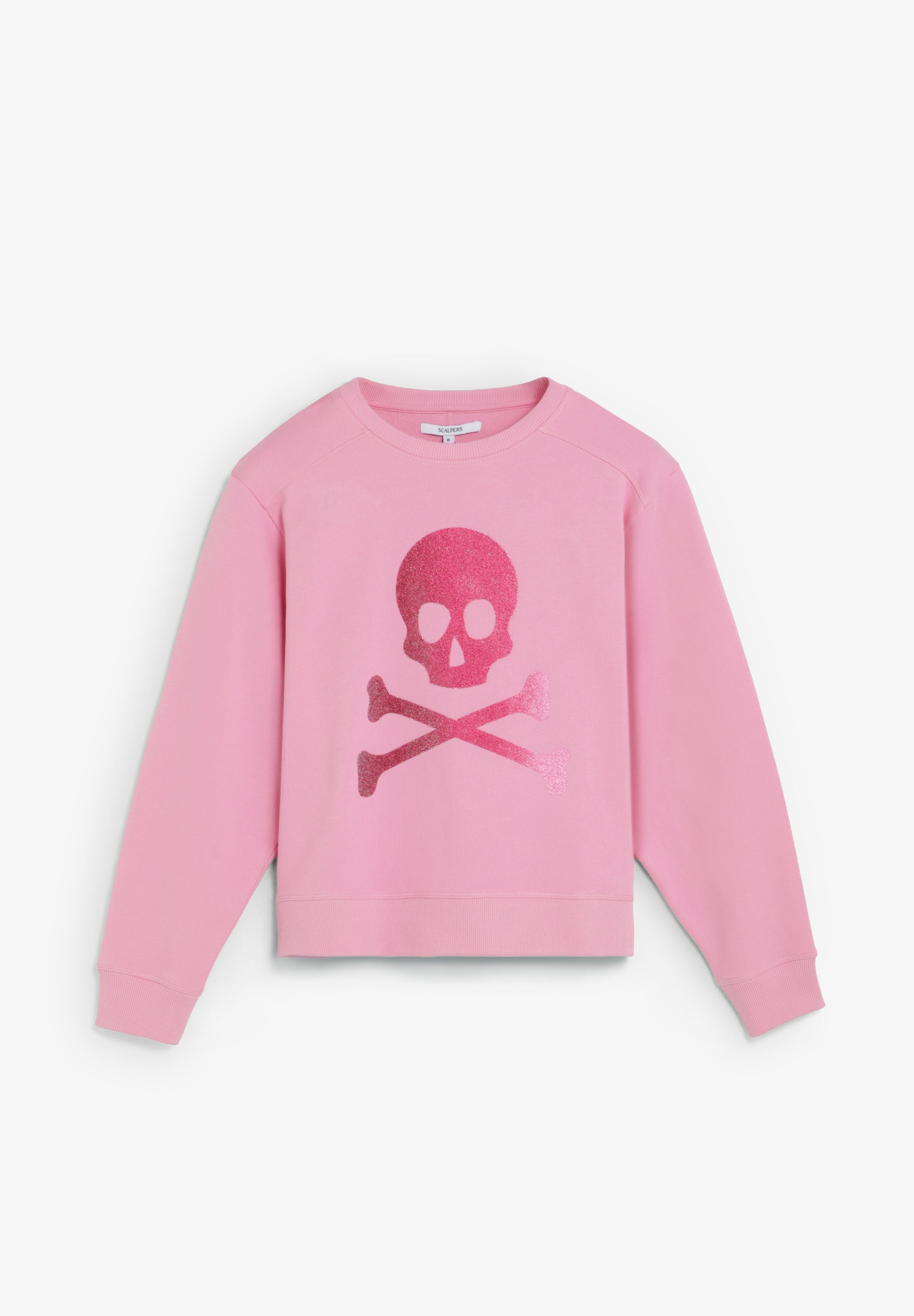 GLITTER SKULL SWEATSHIRT