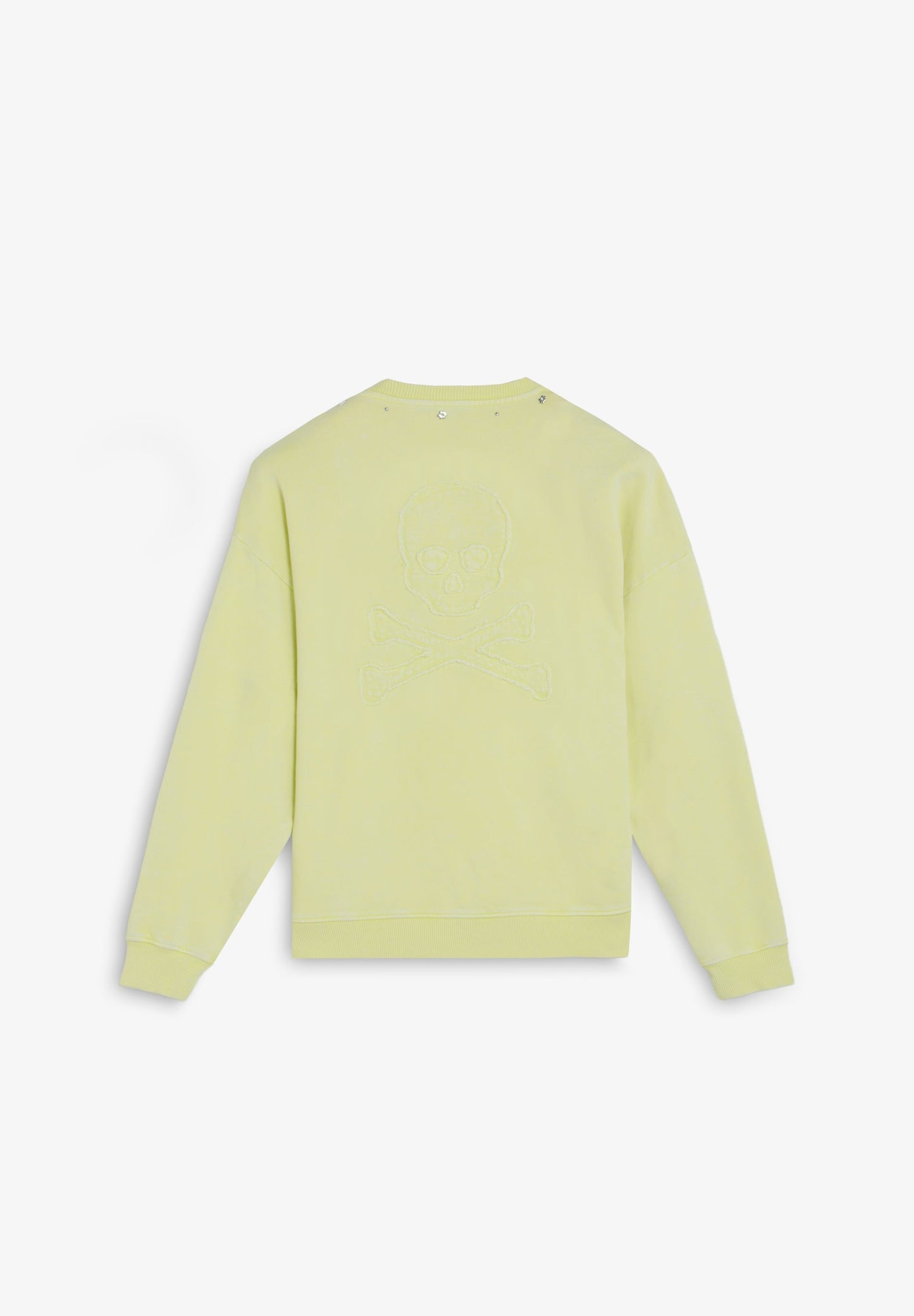 SCMARBLE STUDS SKULL SWEATER