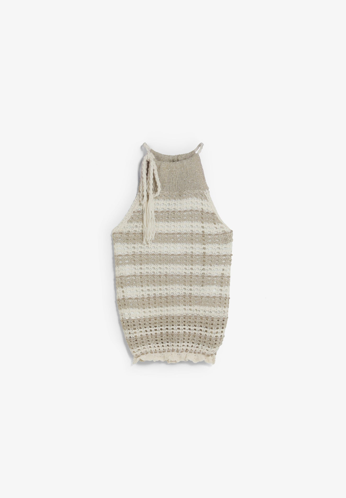 CROCHET HALTER TOP