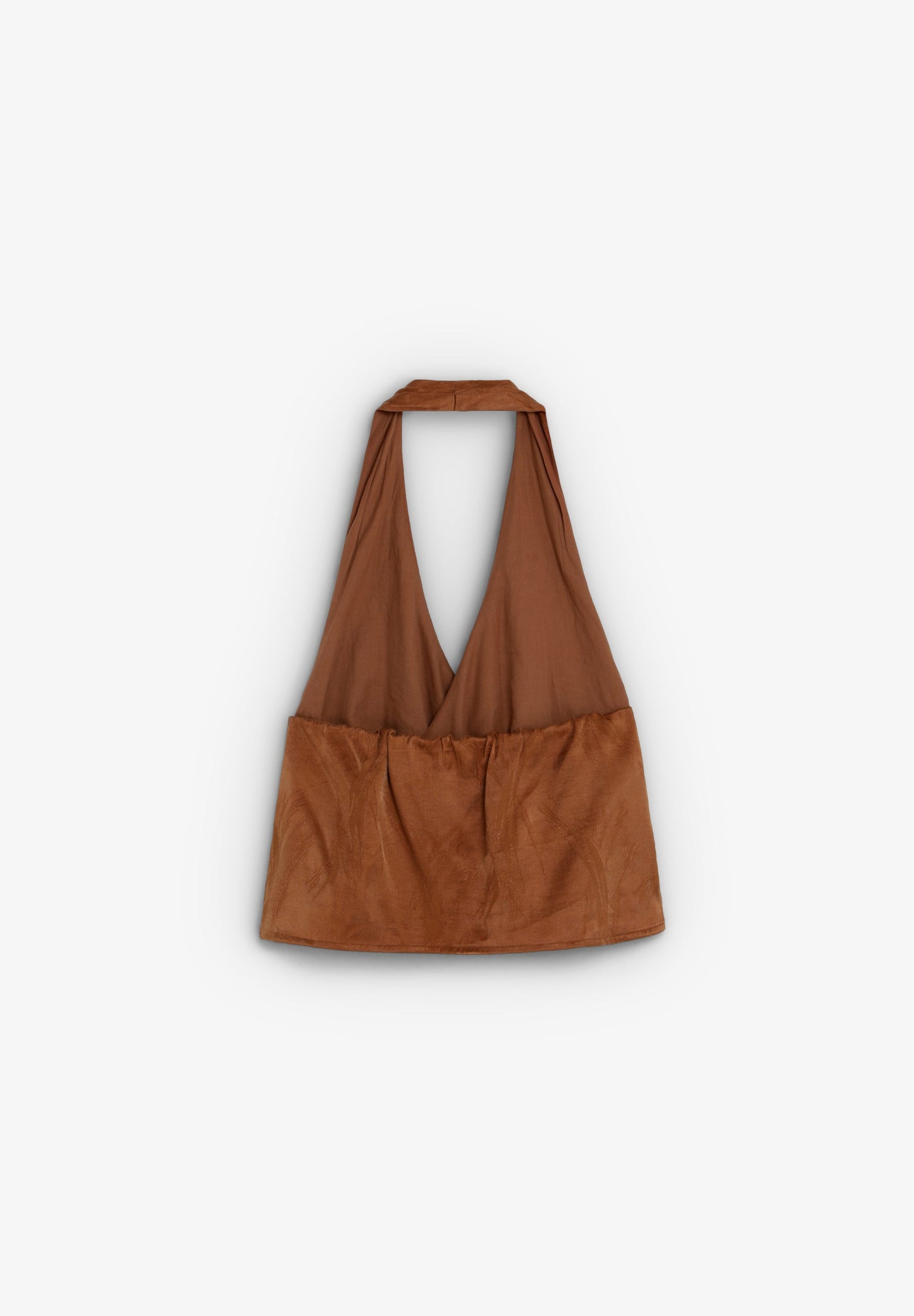 JACQUARD CROSSOVER TOP