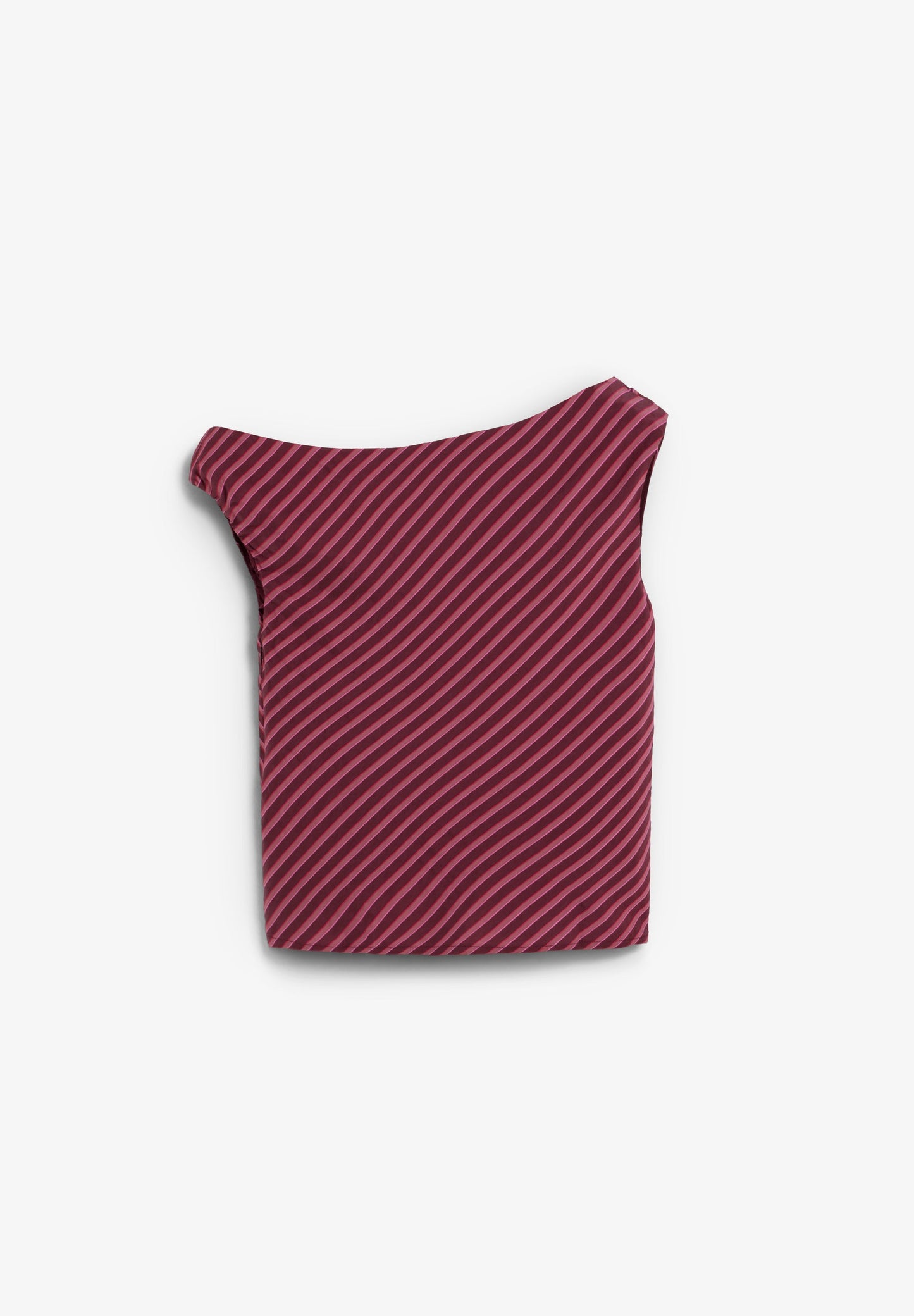 STRIPED ASYMMETRIC TOP