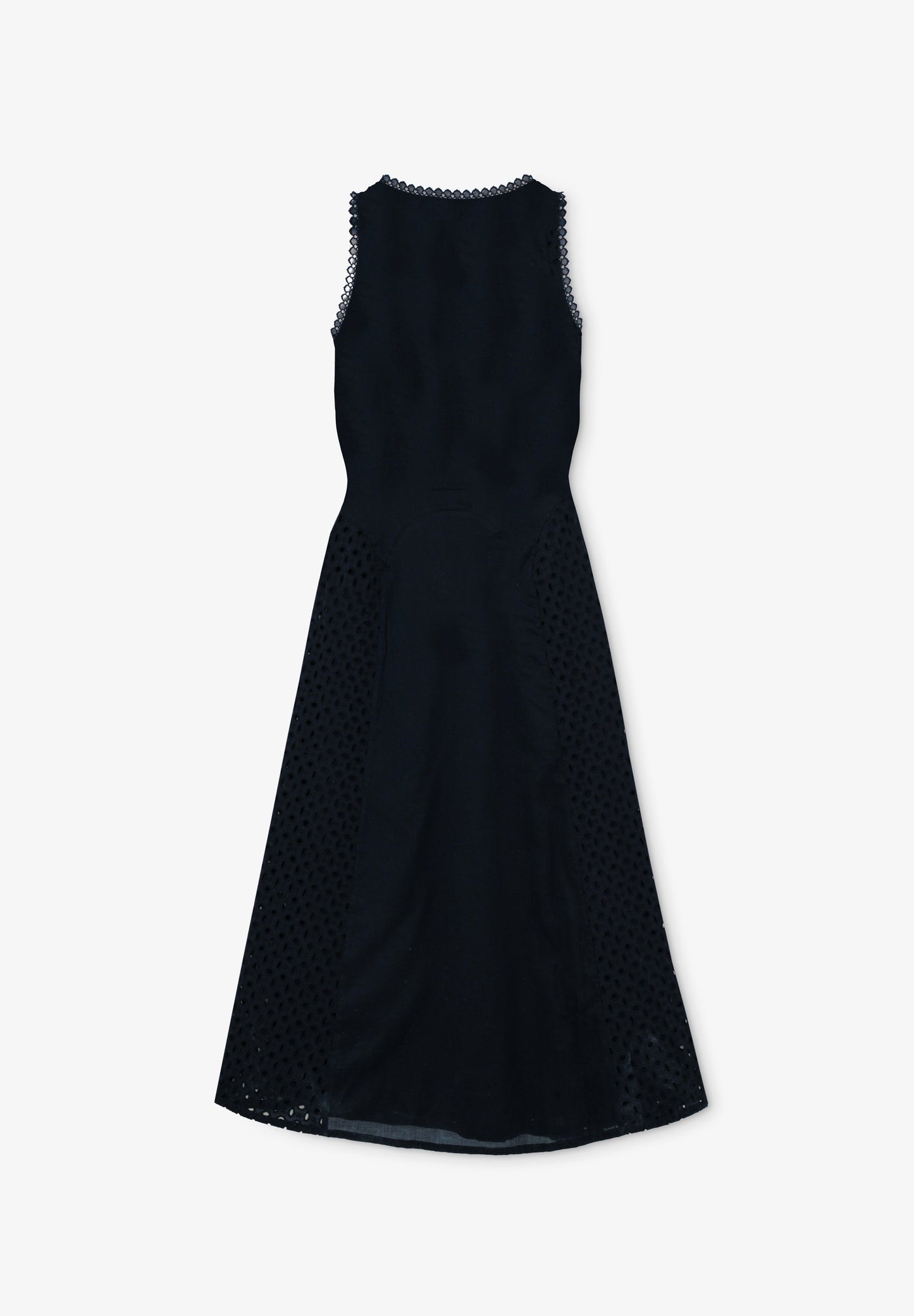 EMBROIDERED OPENWORK DRESS
