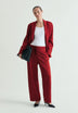 FLARED JACQUARD CULOTTES