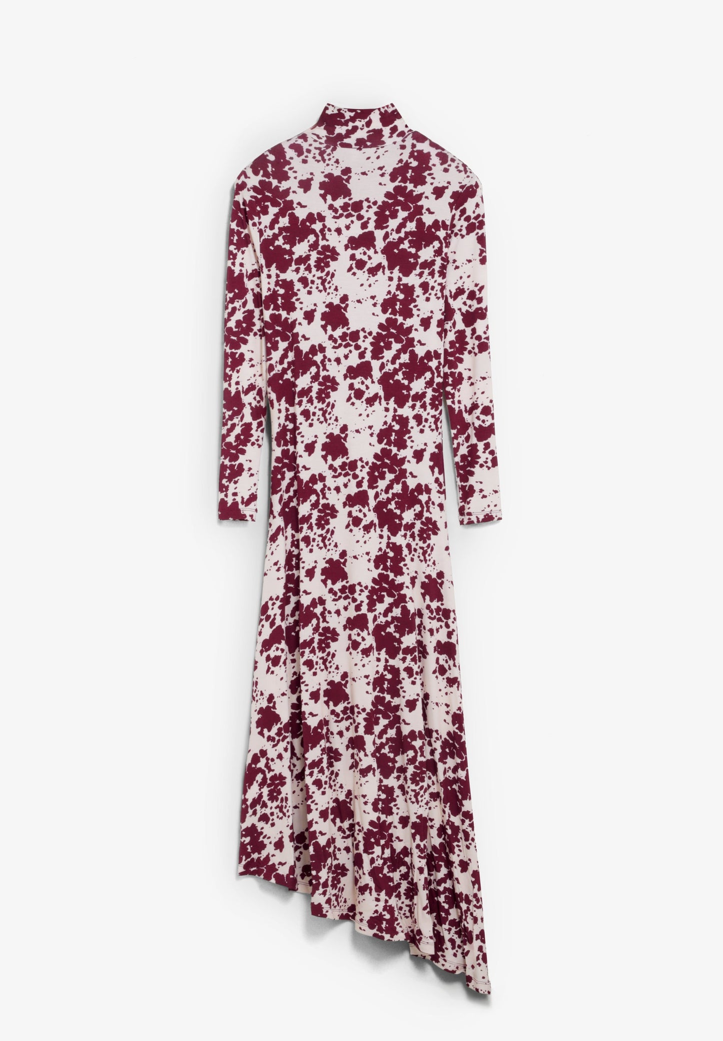 PRINTED HIGH NECK DRESS