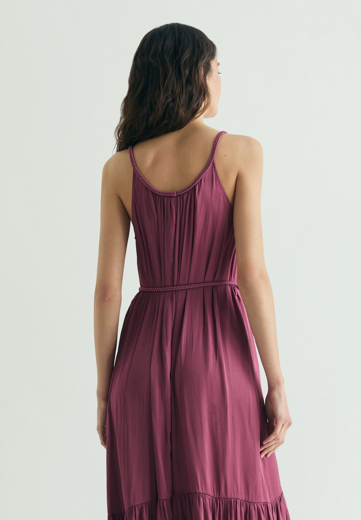 BRAIDED WAIST DRESS
