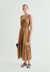BRAIDED WAIST DRESS