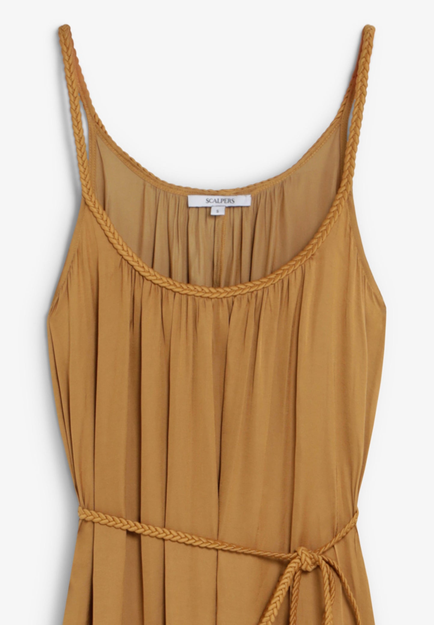 BRAIDED WAIST DRESS