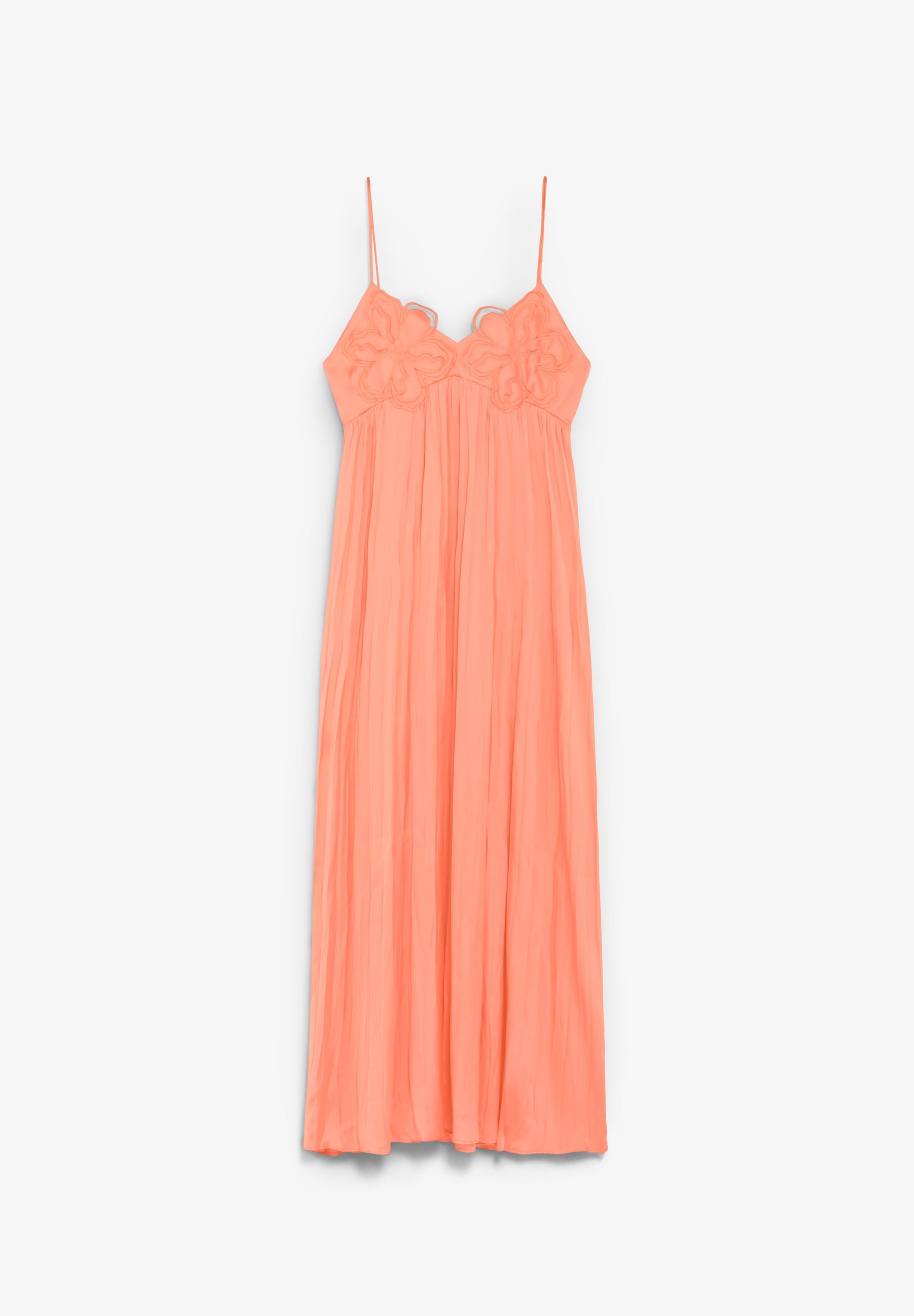 MIDI DRESS WITH FLORAL DETAIL