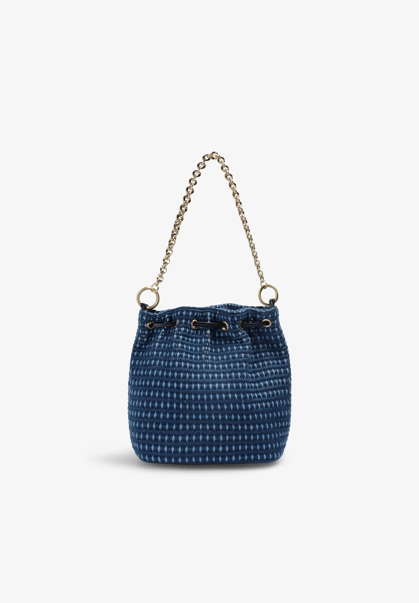 BRAIDED BUCKET BAG