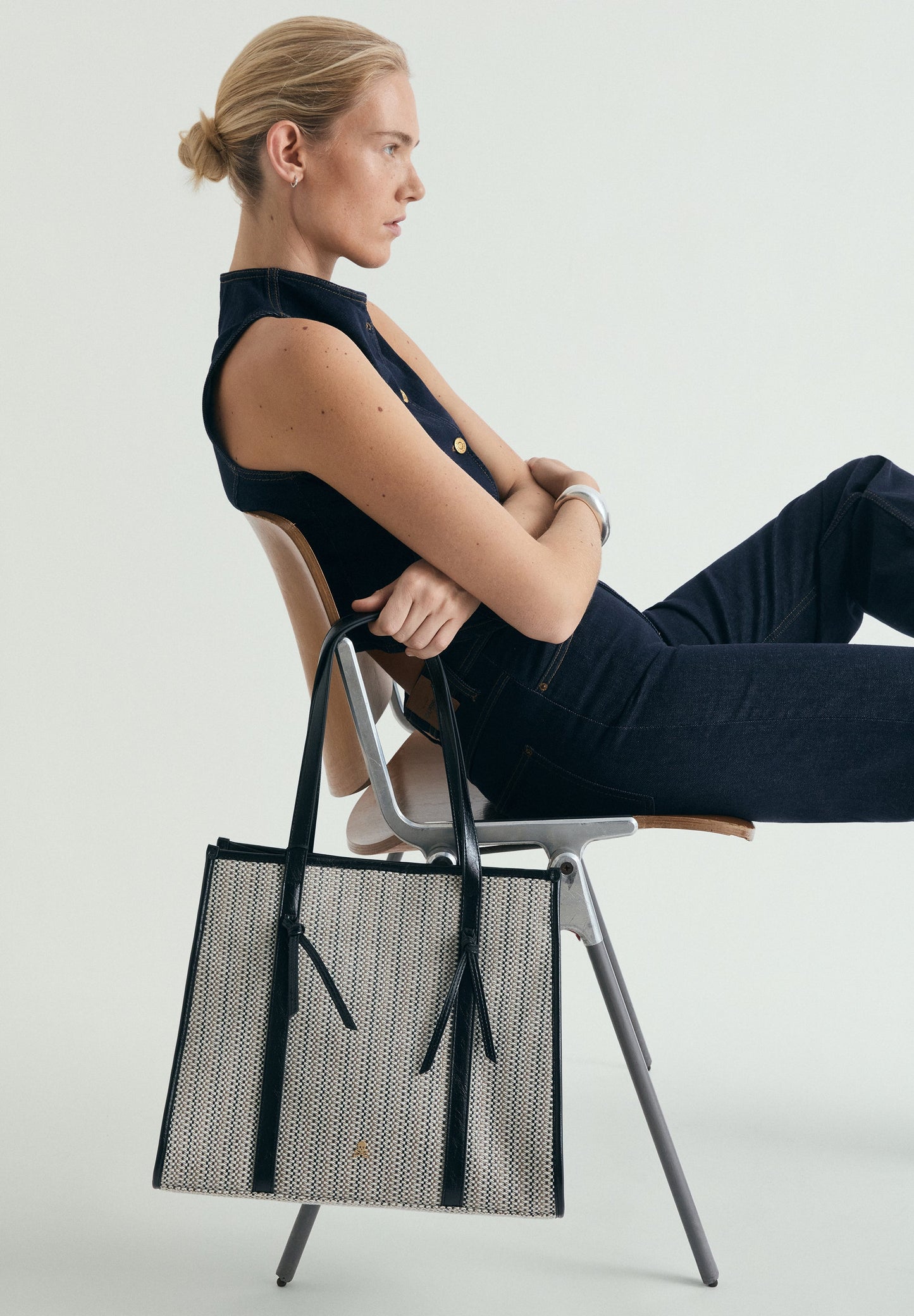BRAIDED TOTE BAG