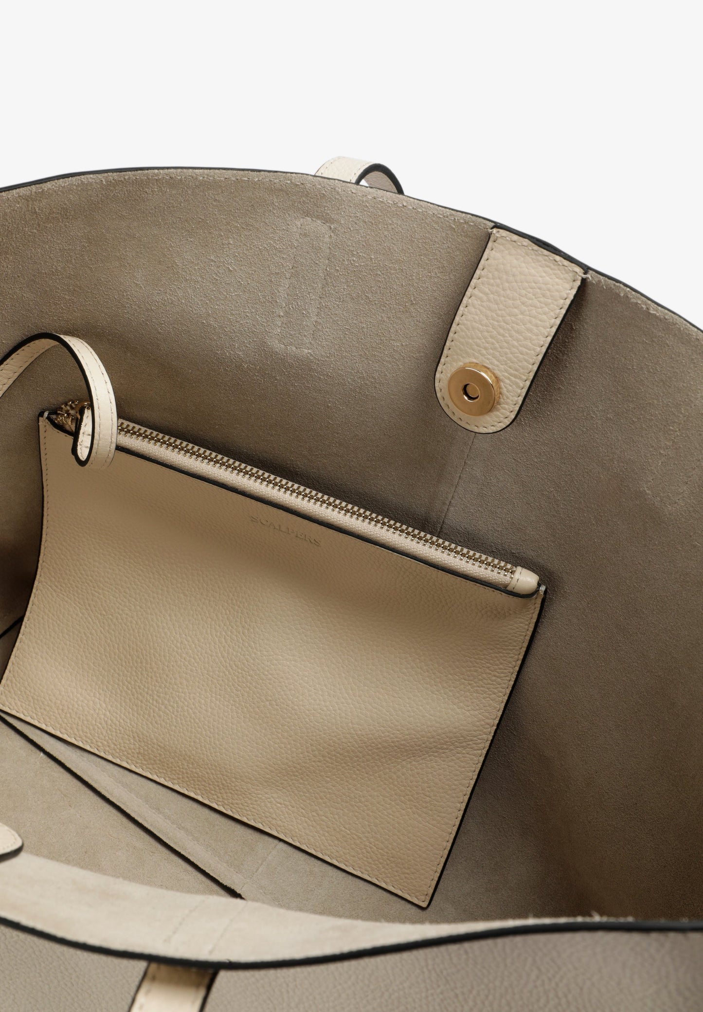 LEATHER TOTE BAG WITH APPLIQUÉS