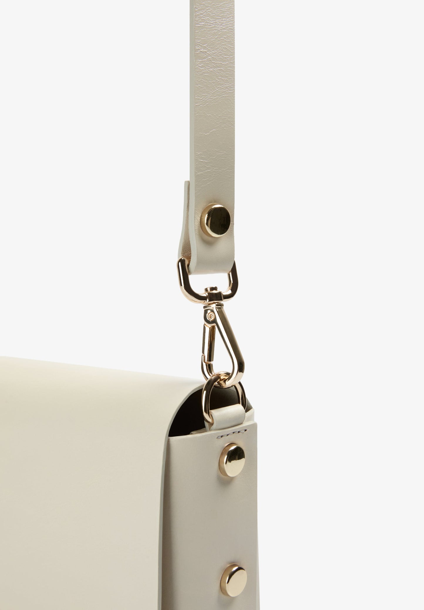 STUDDED LEATHER MINI BAG