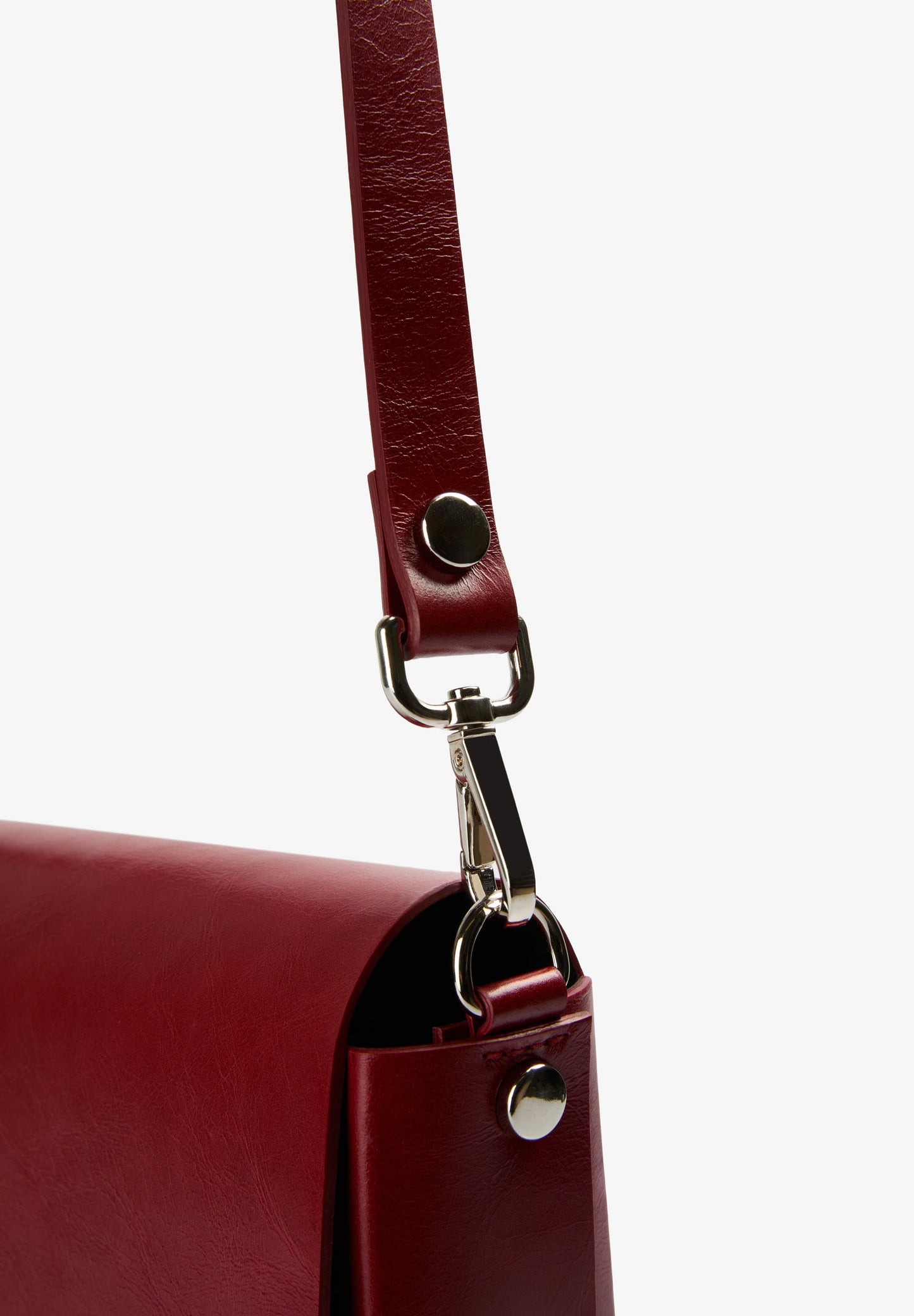 STUDDED LEATHER MINI BAG