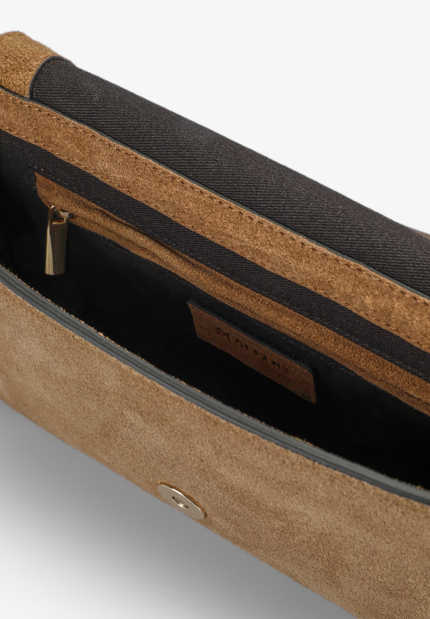 SUEDE CROSSBODY BAG WITH STUDS