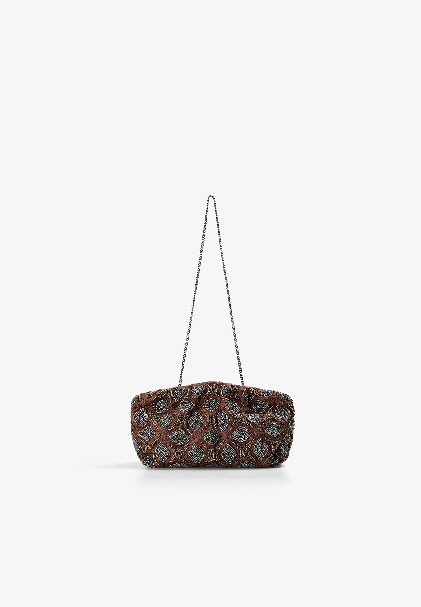 BEADED CLUTCH BAG