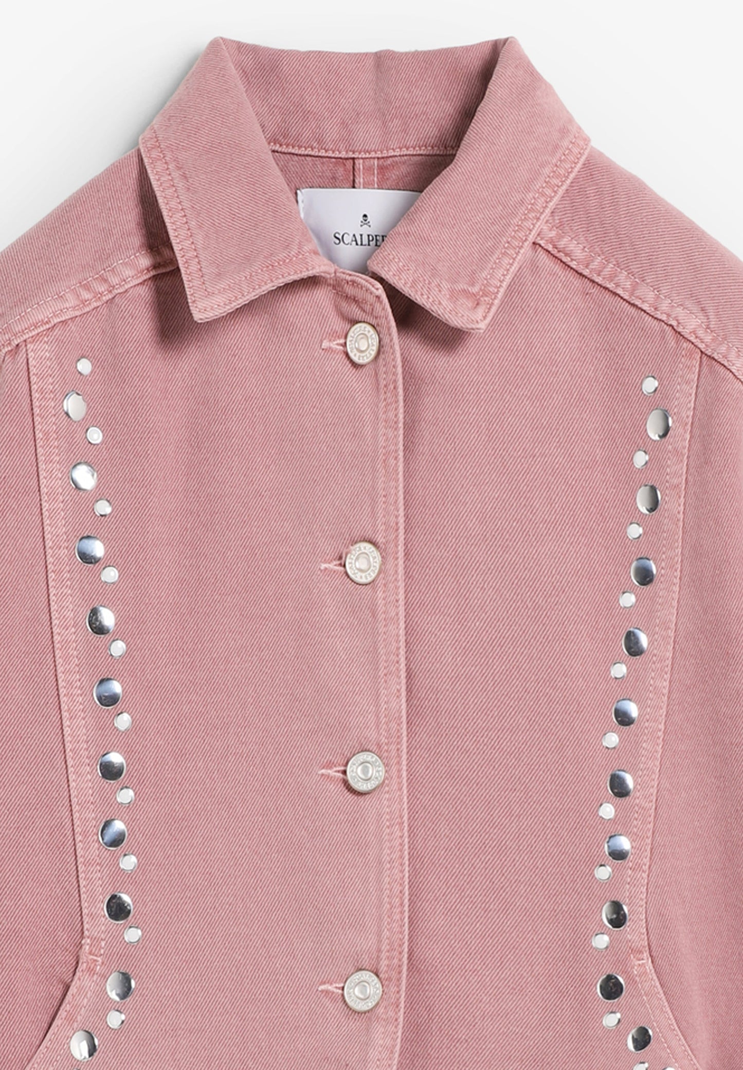 STUDDED DENIM JACKET