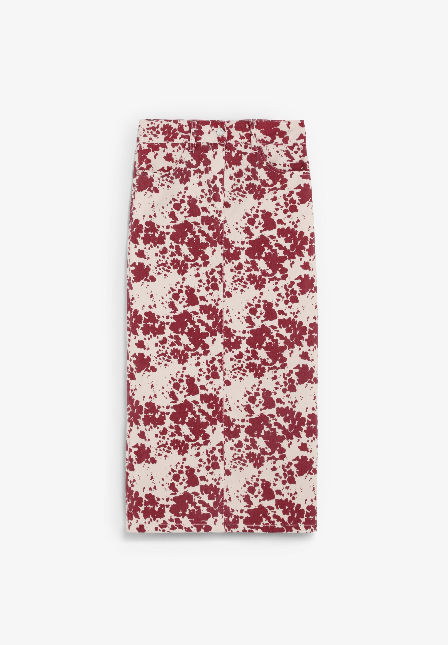 SCPRINT OPEN DENIM SKIRT