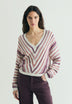 MULTICOLOUR STRIPED SWEATER