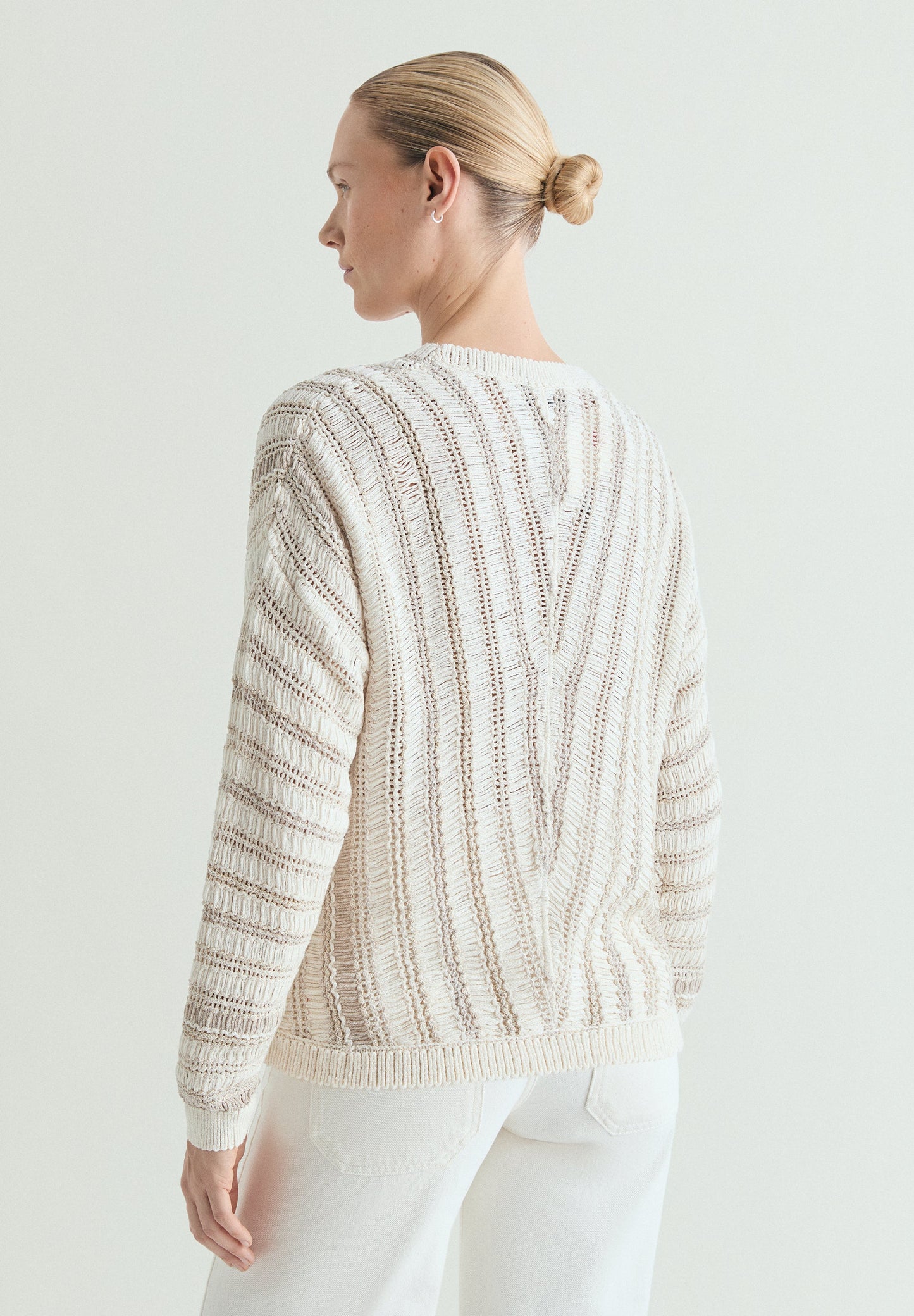 MULTICOLOUR STRIPED SWEATER