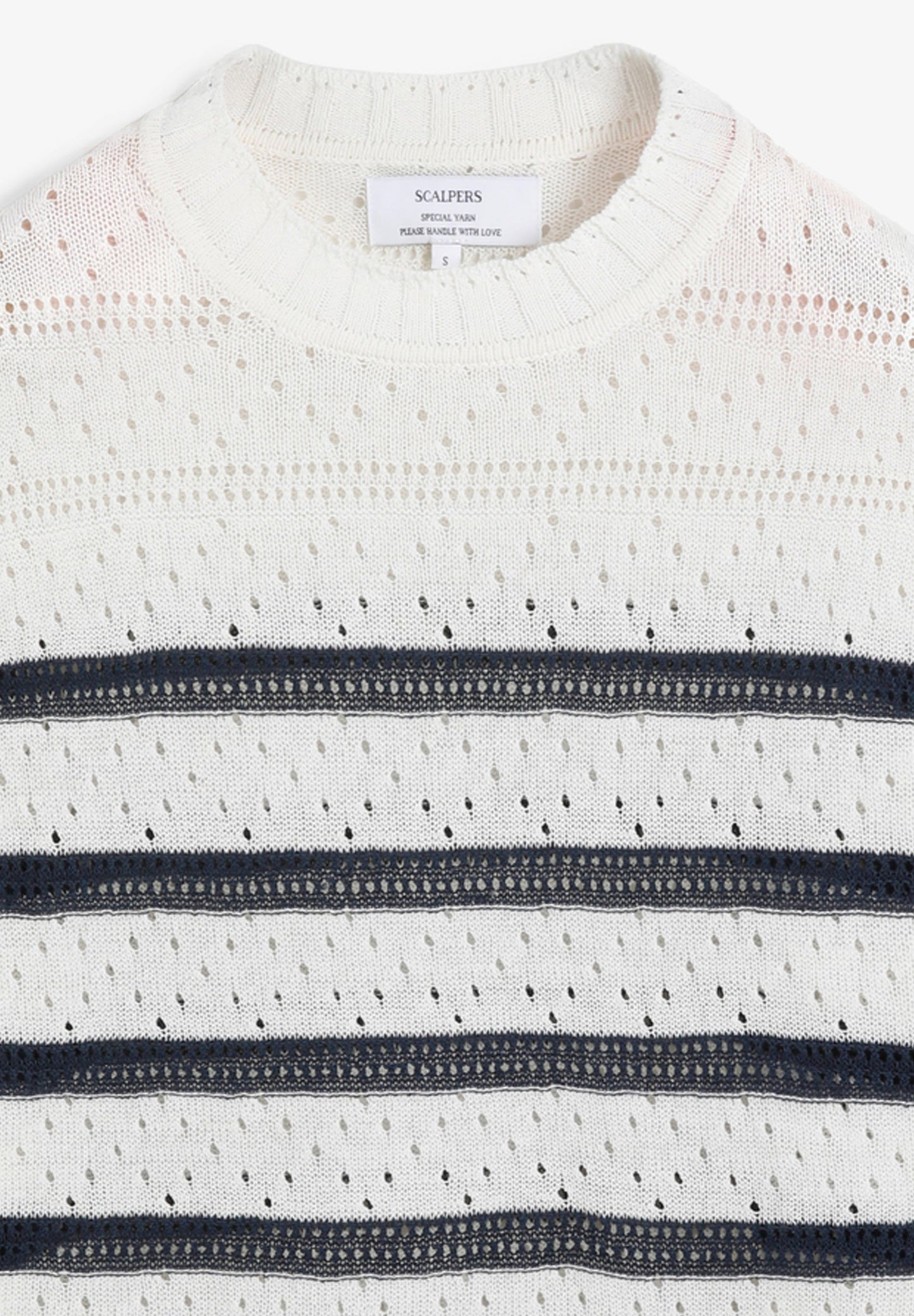 STRIPED KNIT SWEATER