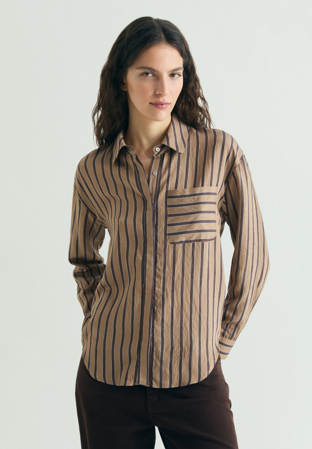 CAMISA RAYAS BOLSILLO - Scalpers