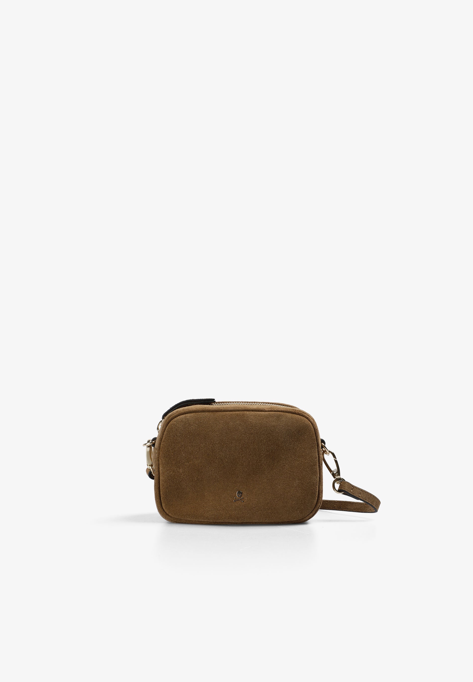 SCSKULLMINI SUEDE BAG