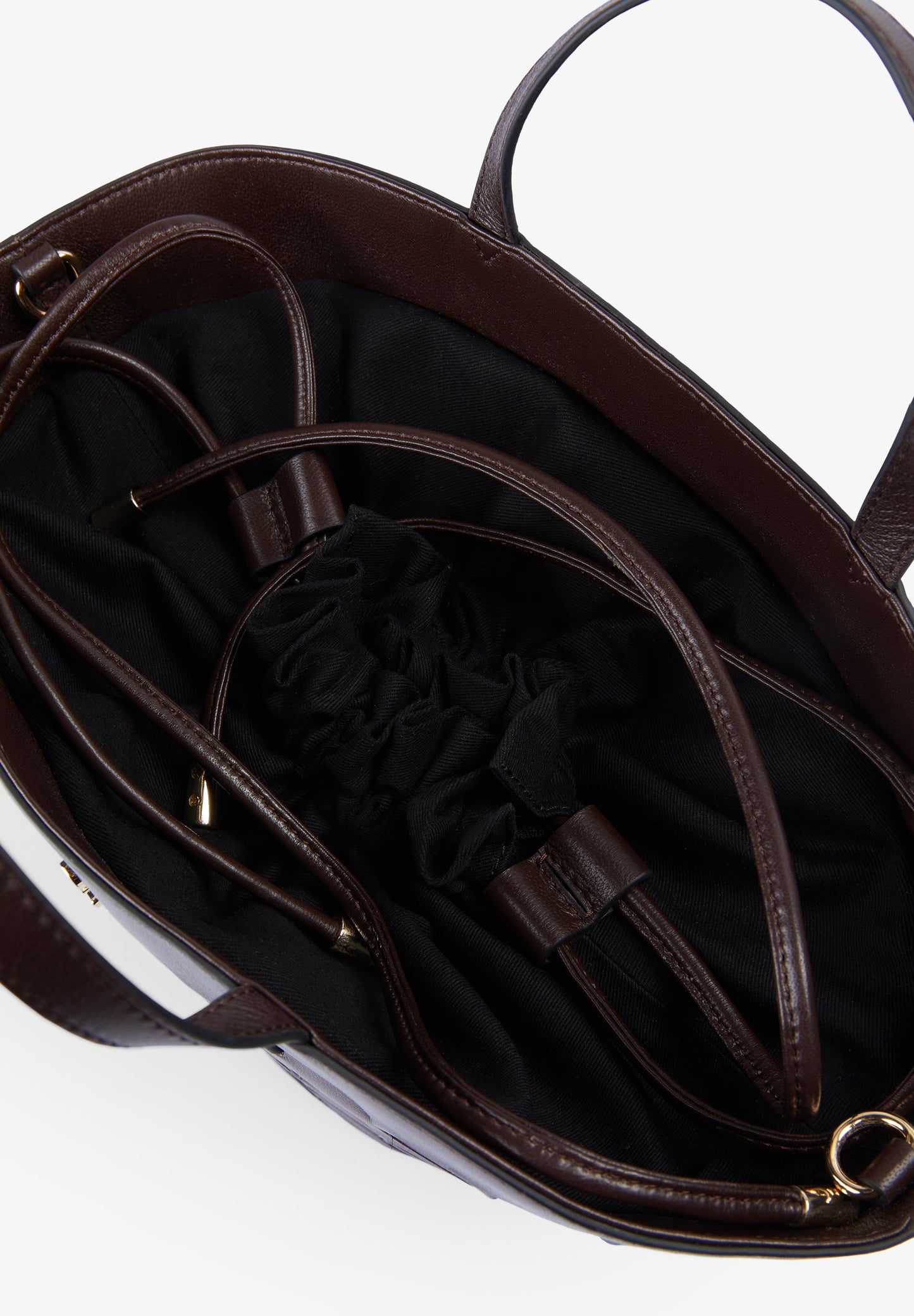 GEOMETRIC LEATHER BAG