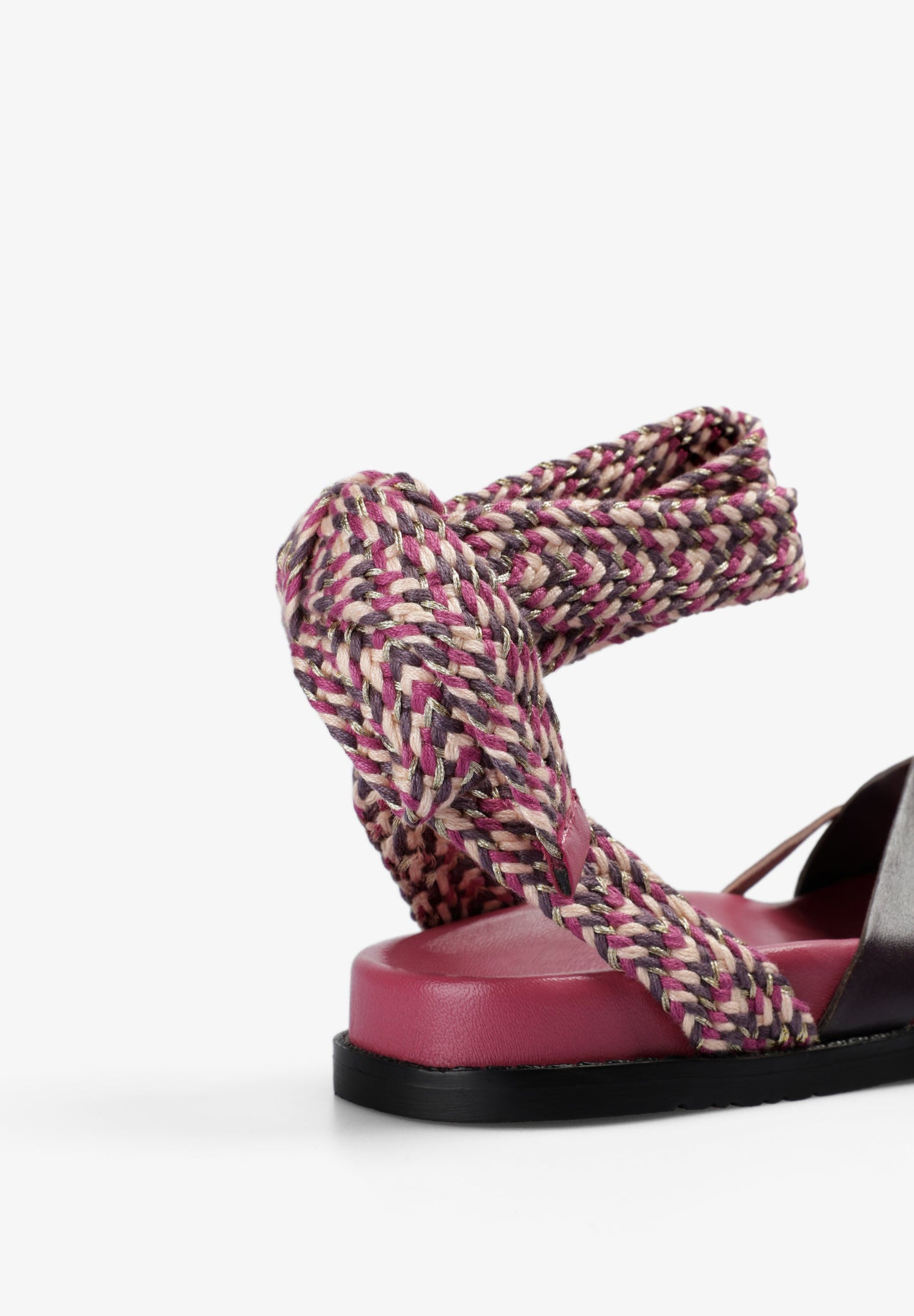 STRAPPY MULTICOLOURED SANDALS