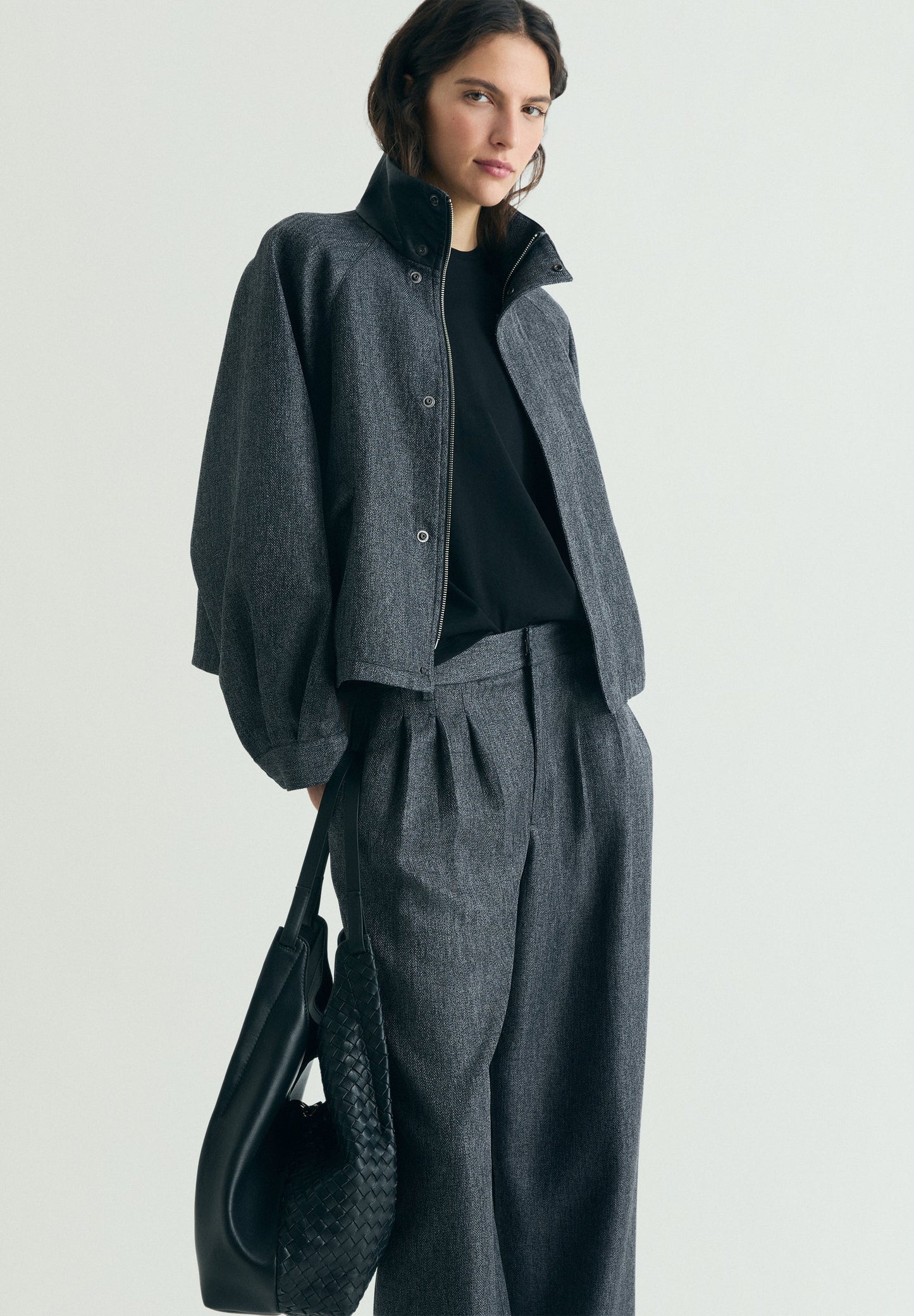 CHAQUETA BOMBER CUELLO CONTRASTE - Scalpers