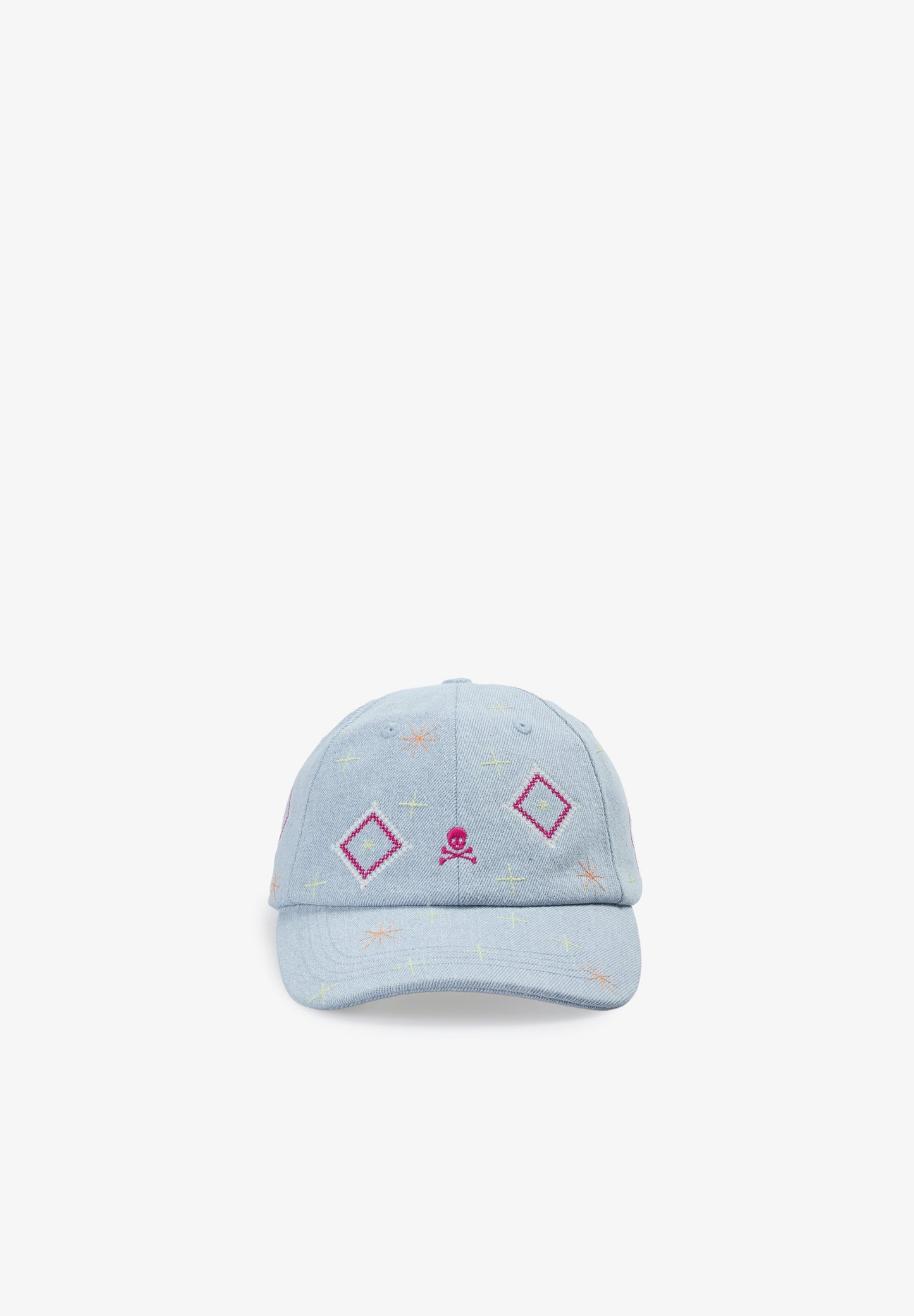CAP WITH EMBROIDERED DETAILS