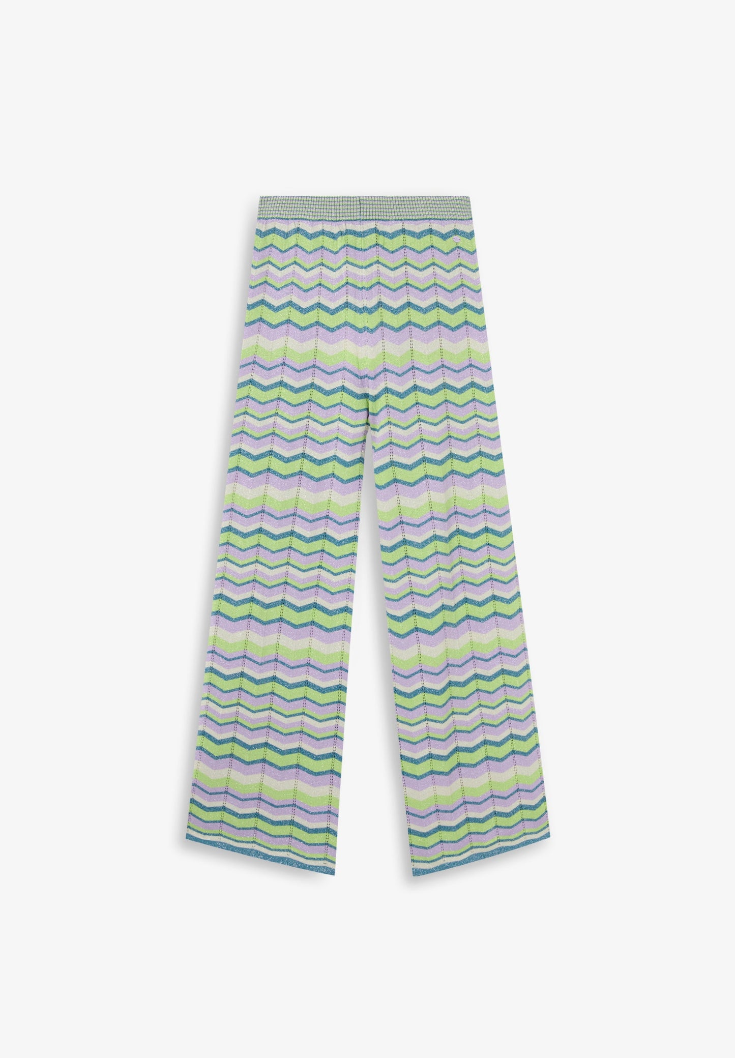 LUREX KNIT TROUSERS