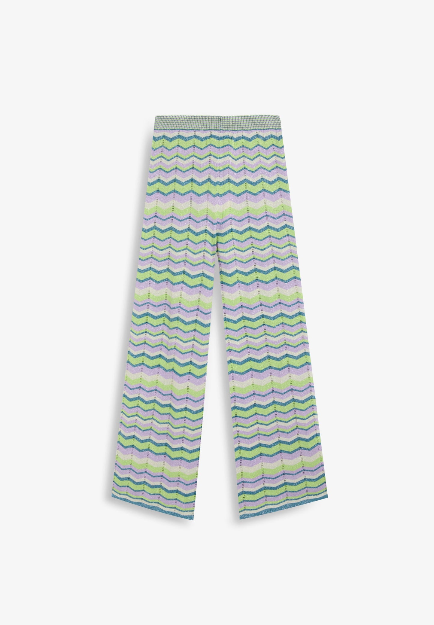 LUREX KNIT TROUSERS
