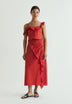 SCLINEN RUFFLE SKIRT