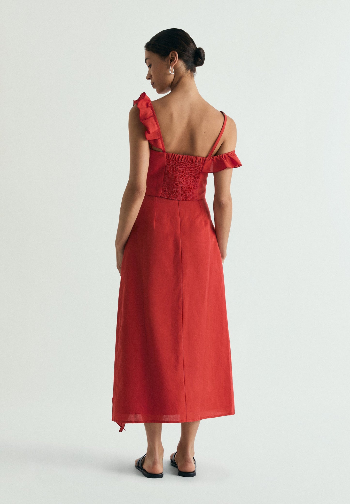 SCLINEN RUFFLE SKIRT