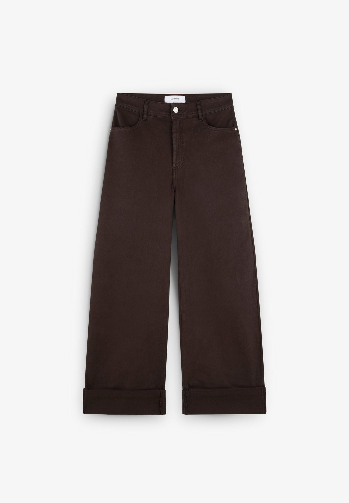 JEANS WITH HEM DETAIL