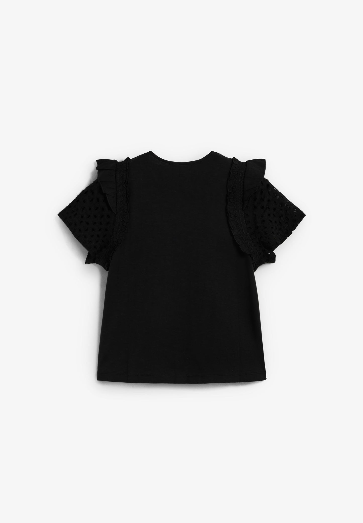 SCSLEEVE EMB TEE