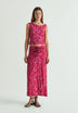 PRINTED MIDI SKIRT