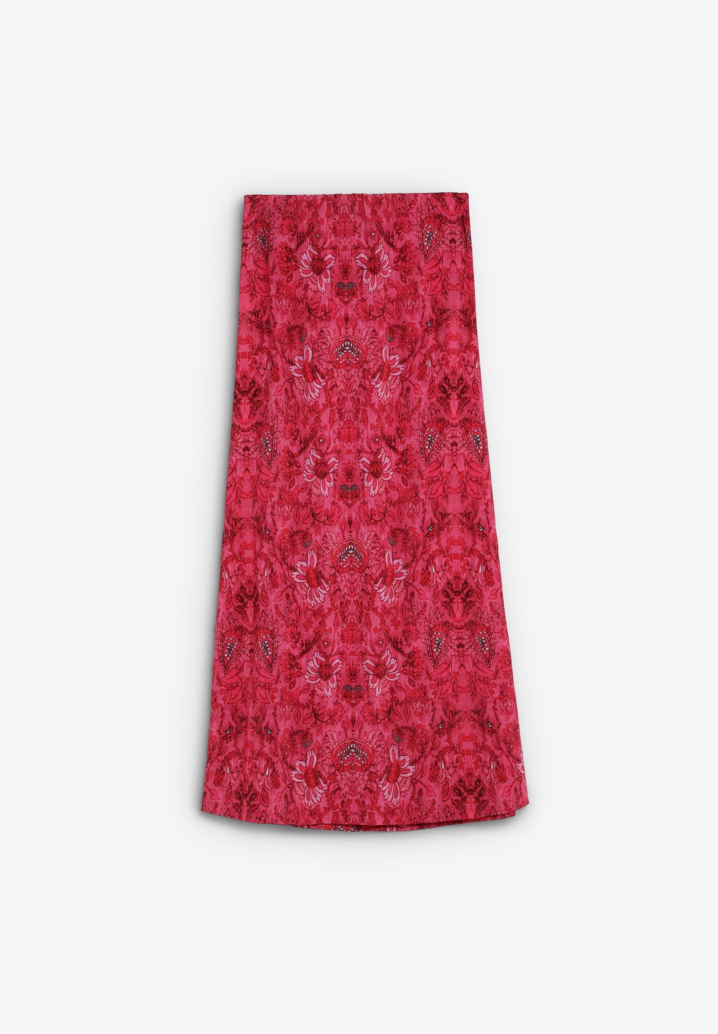 PRINTED MIDI SKIRT
