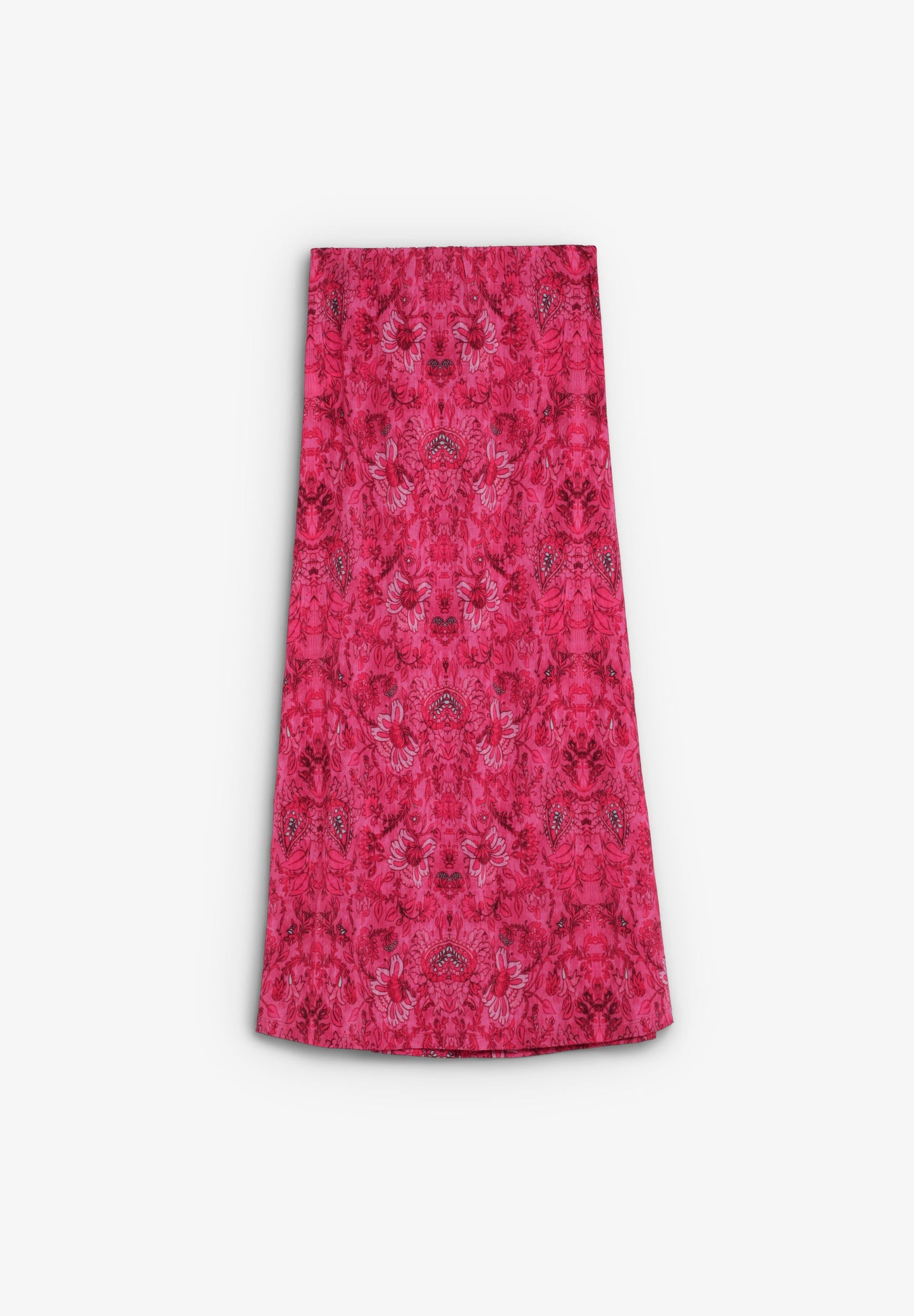 PRINTED MIDI SKIRT