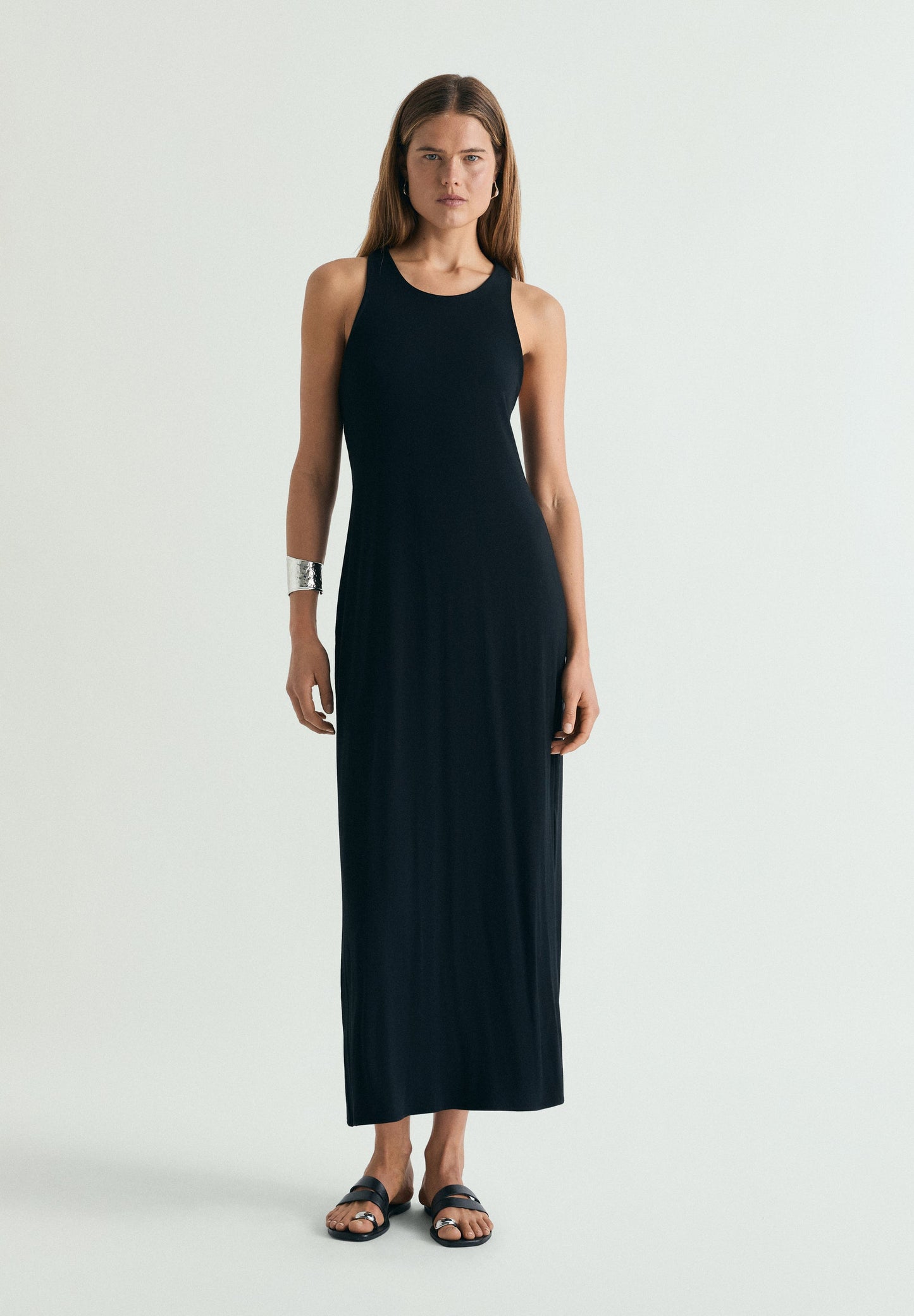 DRESS WITH CROSSED BACK