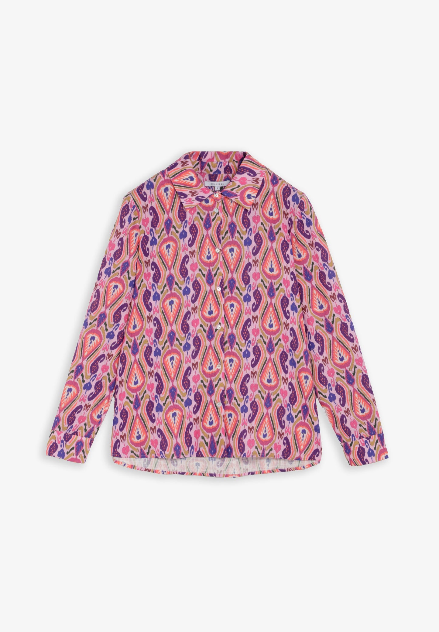 FLUID MULTICOLOURED SHIRT