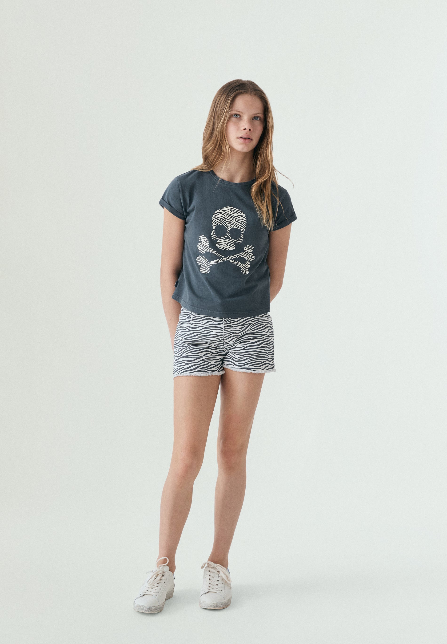 ANIMAL PRINT SHORTS
