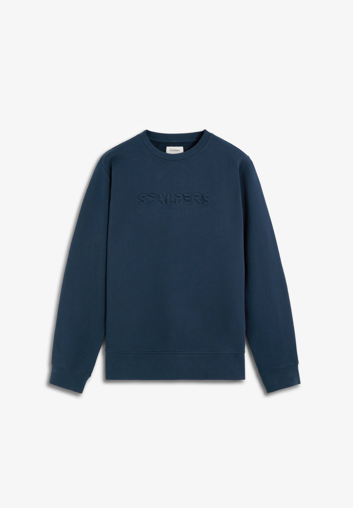 SWEATSHIRT WITH EMBOSSED SKULL