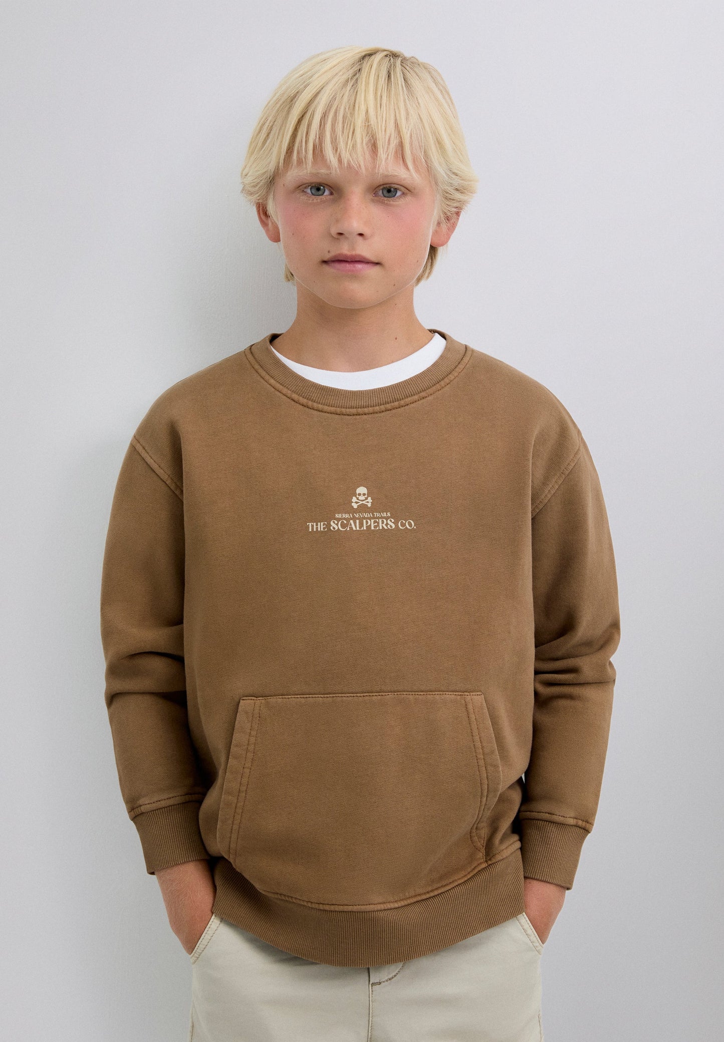 SKI PRINT SWEATSHIRT