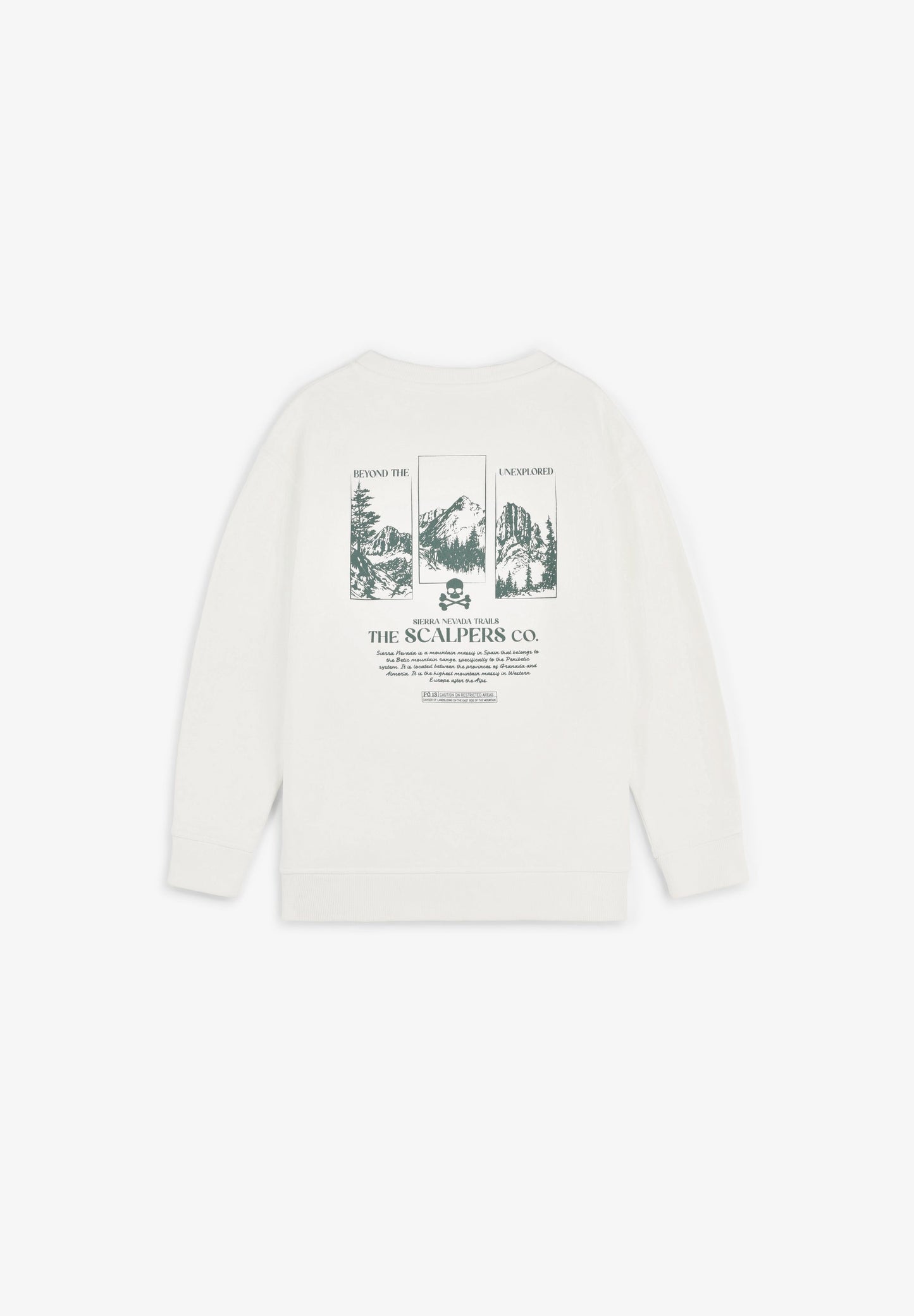 SKI PRINT SWEATSHIRT