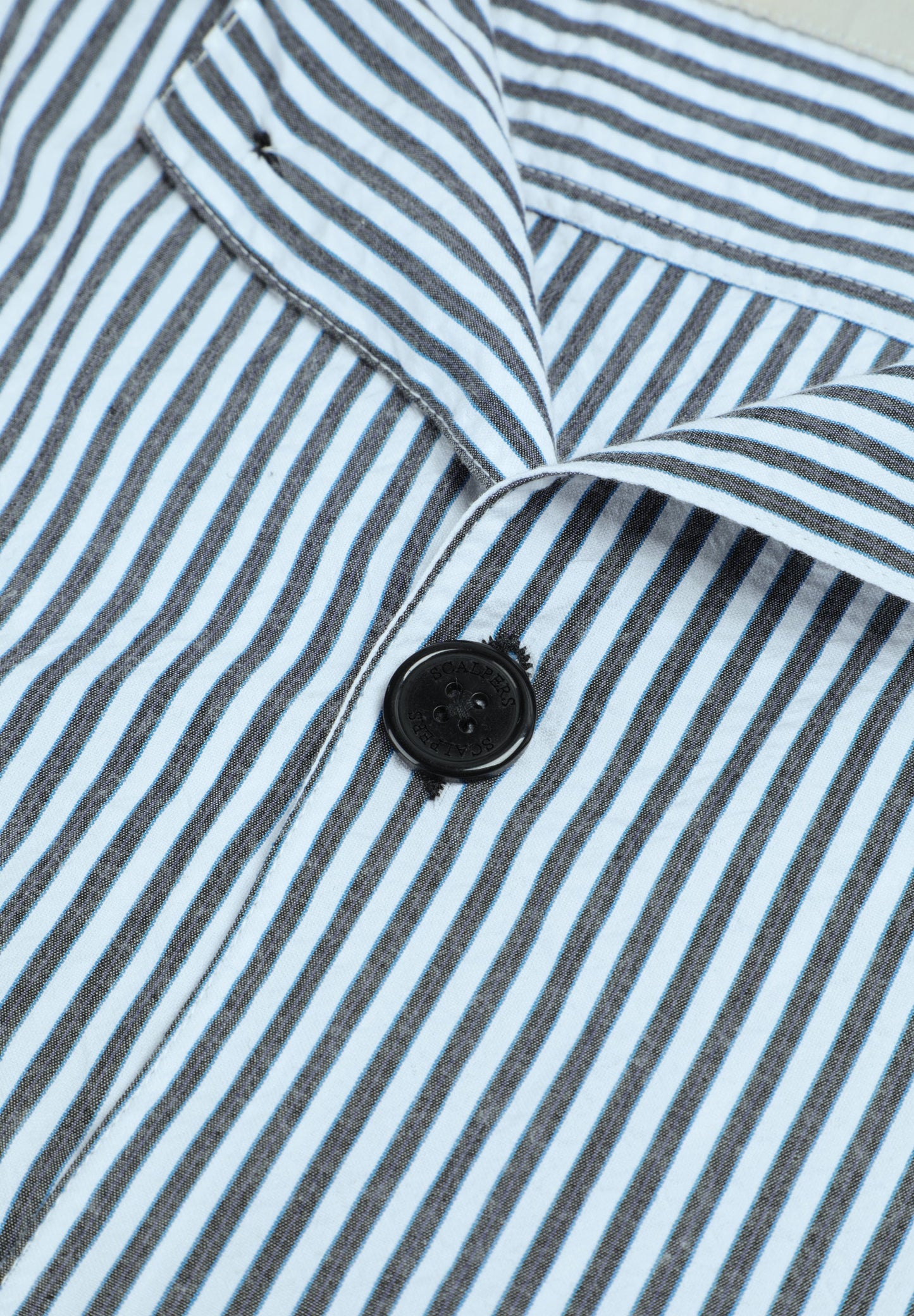 TEXTURED STRIPED OVERSHIRT