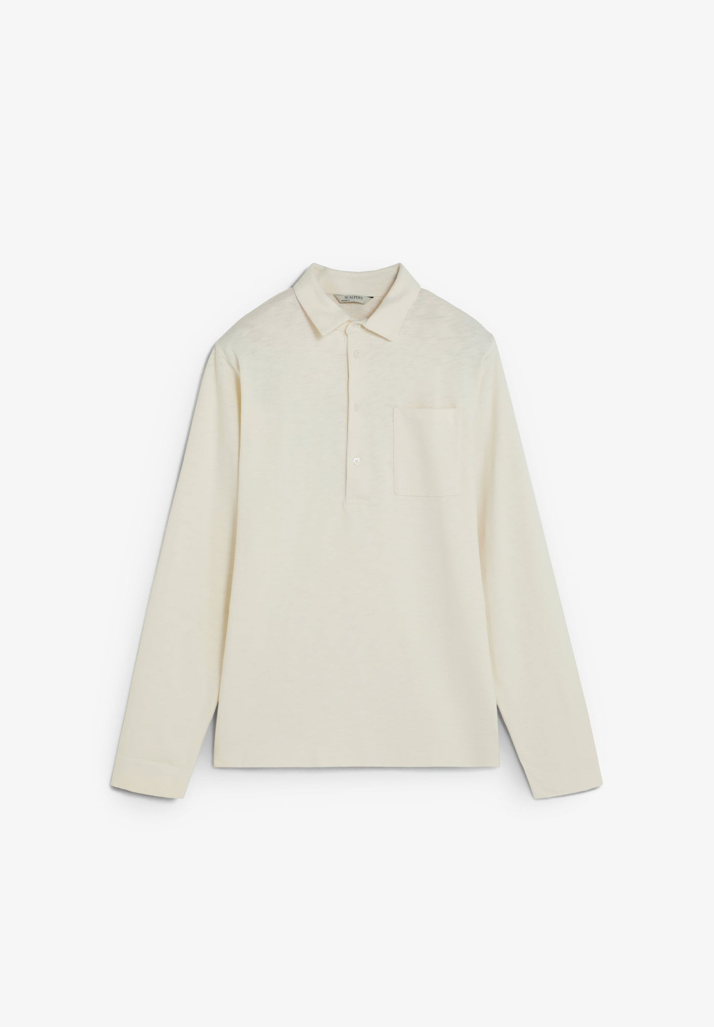 COTTON POLO SHIRT WITH POCKET