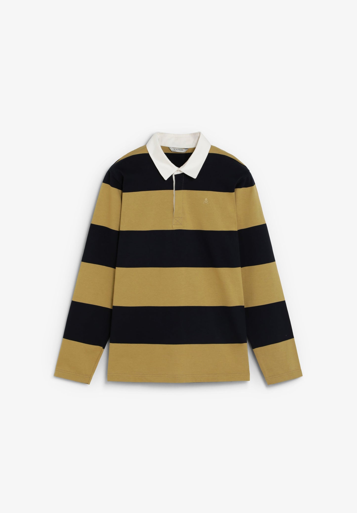 CONTRAST STRIPED POLO SHIRT