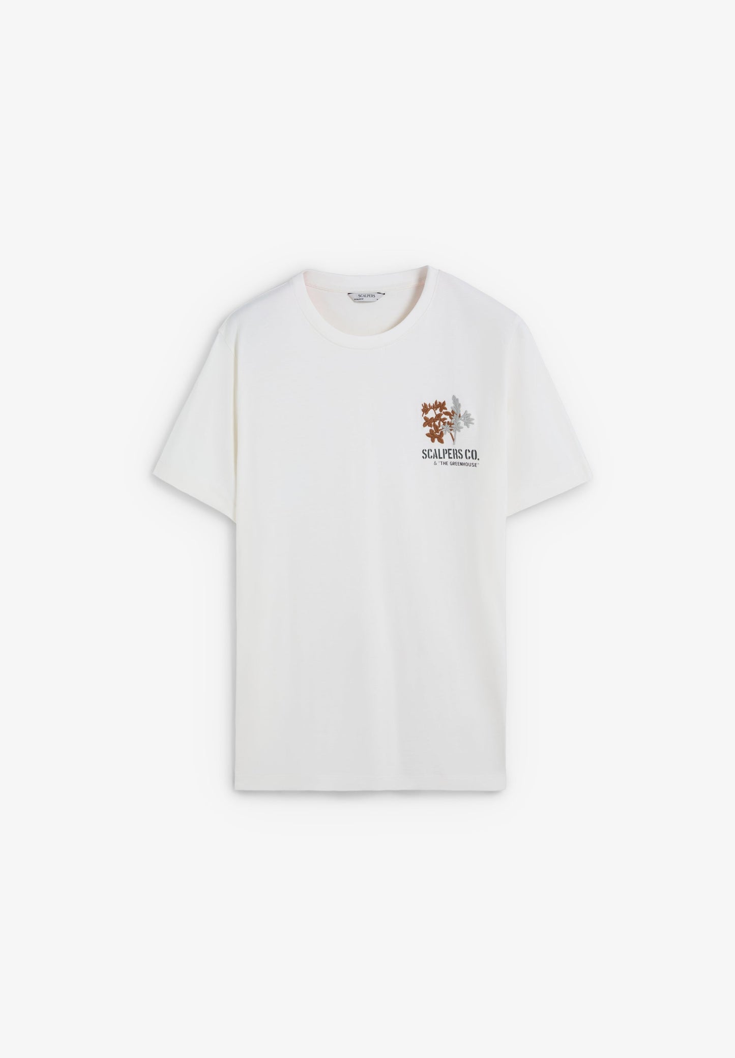 EMBROIDERED COTTON T-SHIRT