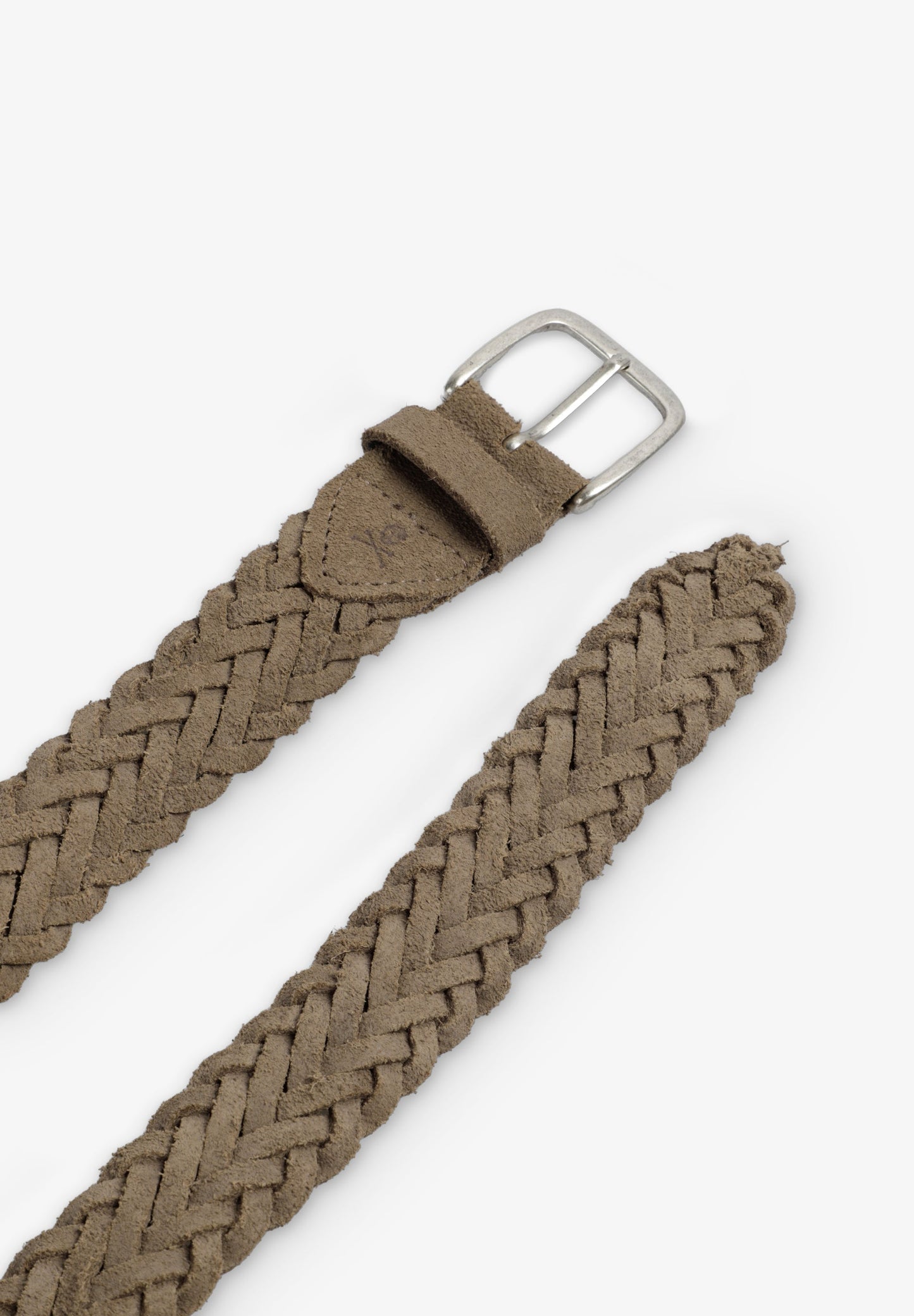 SCBRAIDED SUEDE BELT